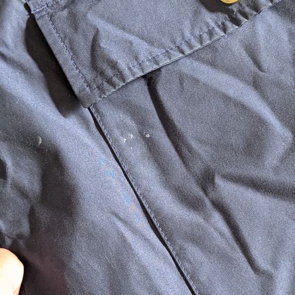 Lands' End Navy Raincoat for Women - Picture 9 of 16